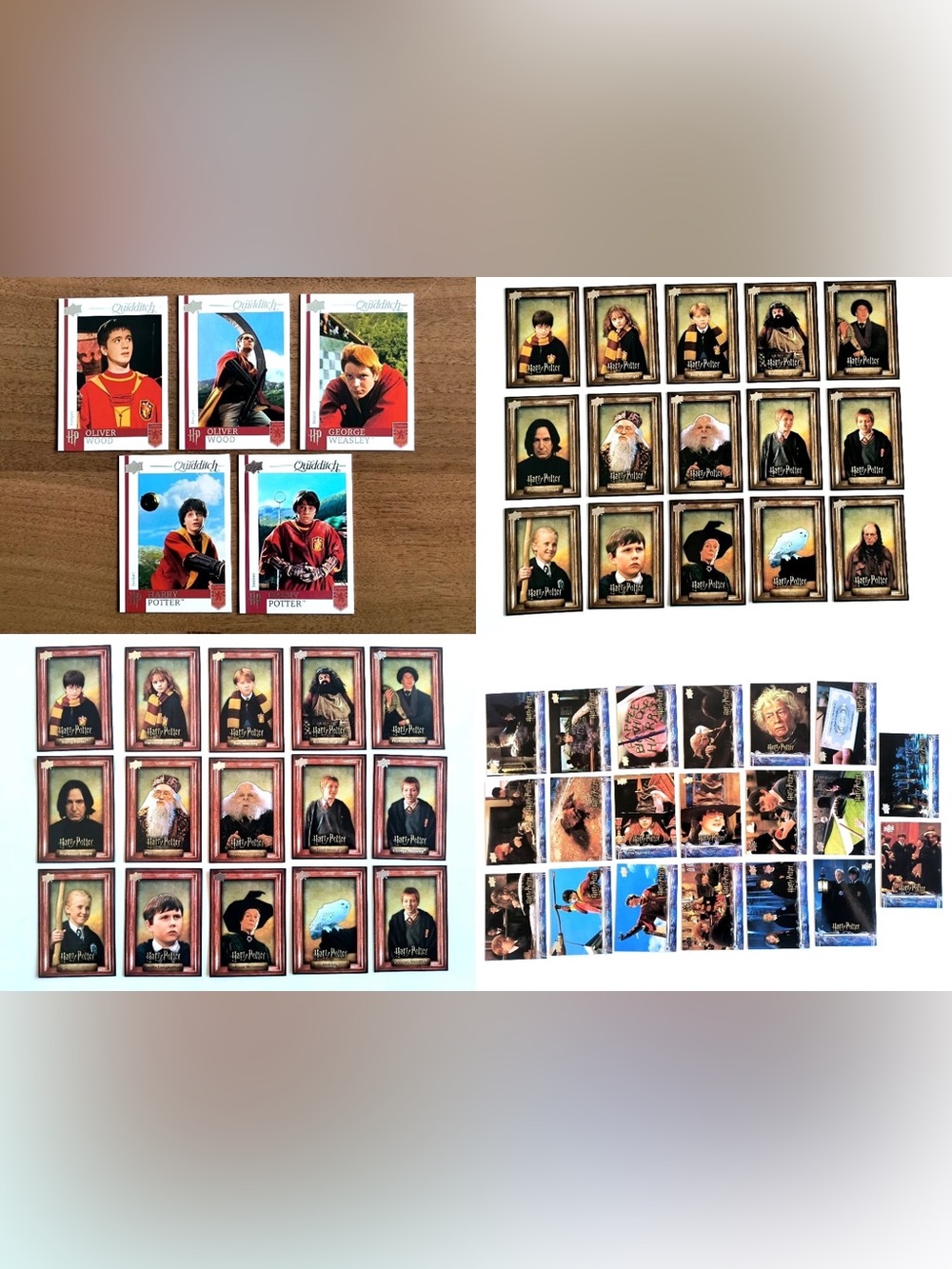 2026 UD Tim Hortons Harry Potter TCG complete 55 card set portraits quidditch
